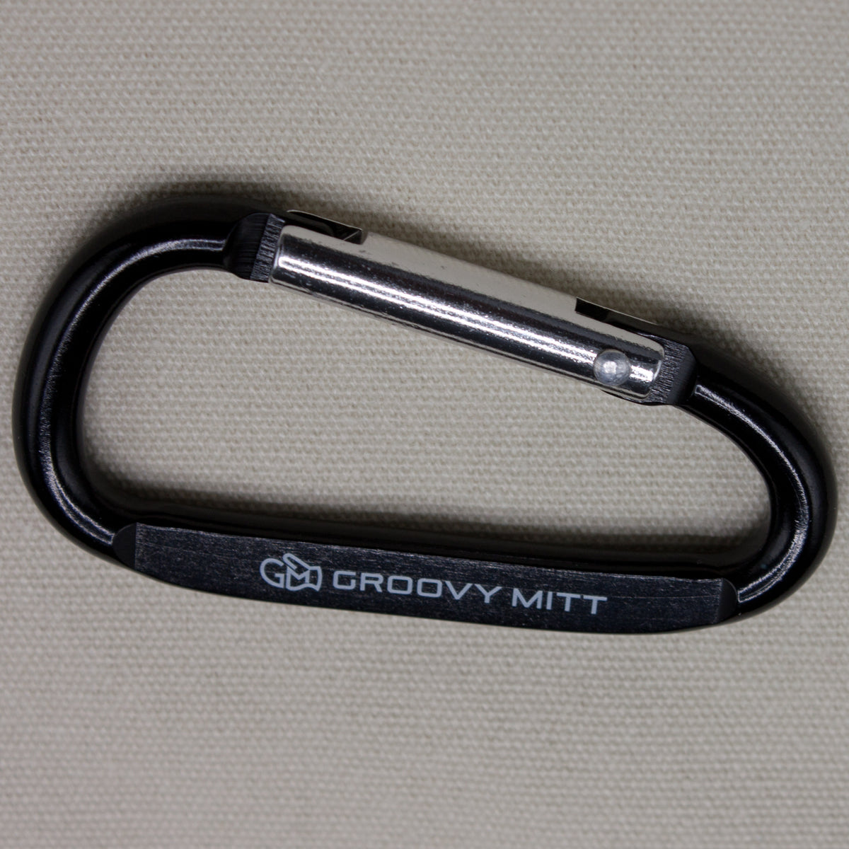 Groovy Mitt Logo Carabiner