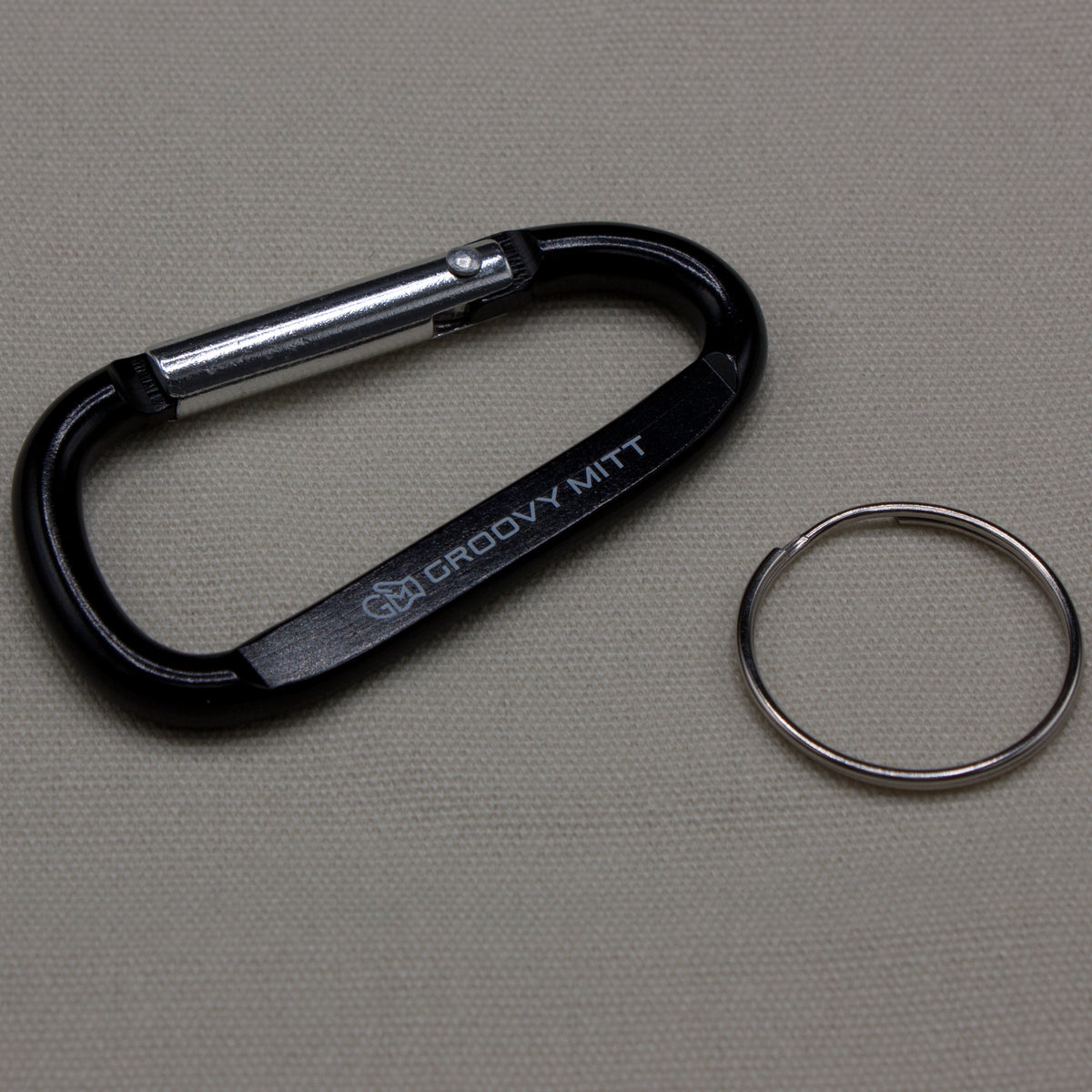 Groovy Mitt Logo Carabiner