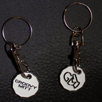 Groovy Mitt Keyring with Coin