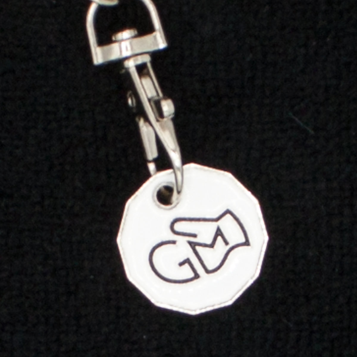 Groovy Mitt Keyring with Coin